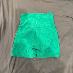 Beyond Yoga Vibrant Green Athletic Shorts